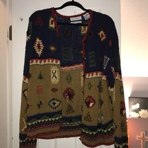 Vintage Thrifted Cardigan!